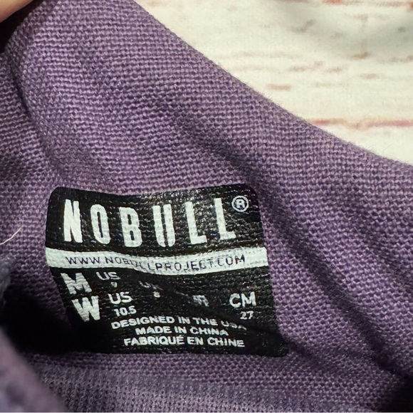 NOBULL Canvas Trainer Workout Shoes in Purple Tie Dye Sz 10.5 - Picture 8 of 10